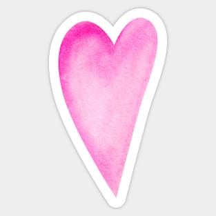 pink heart Sticker